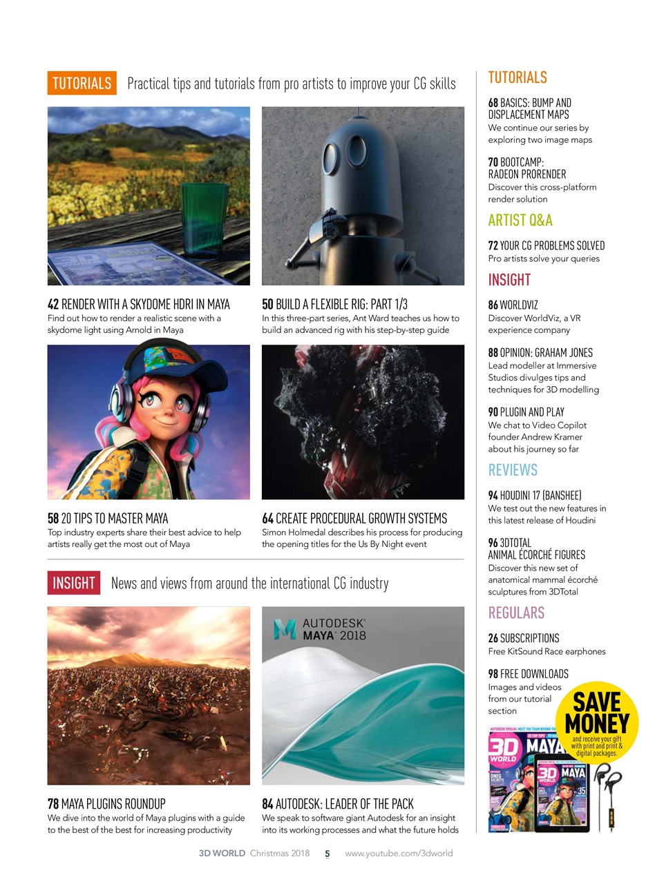 3D World Preview Pages