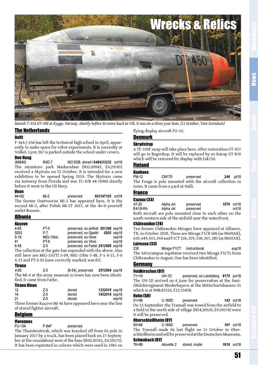 Scramble Magazine Preview Pages