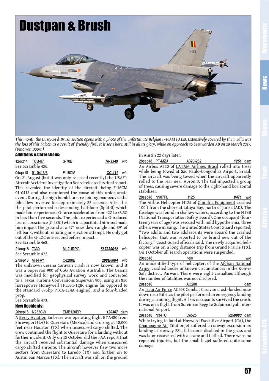 Scramble Magazine Preview Pages