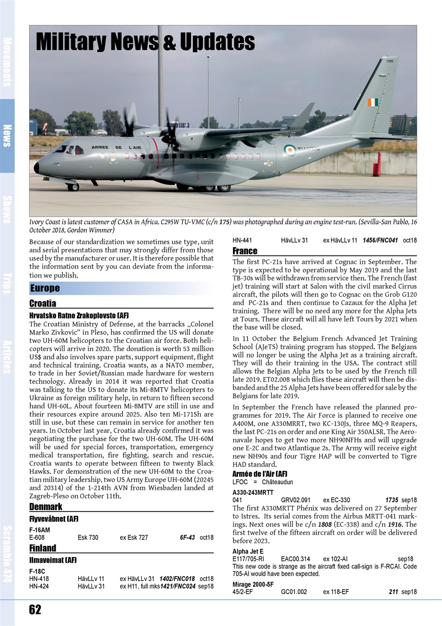 Scramble Magazine Preview Pages