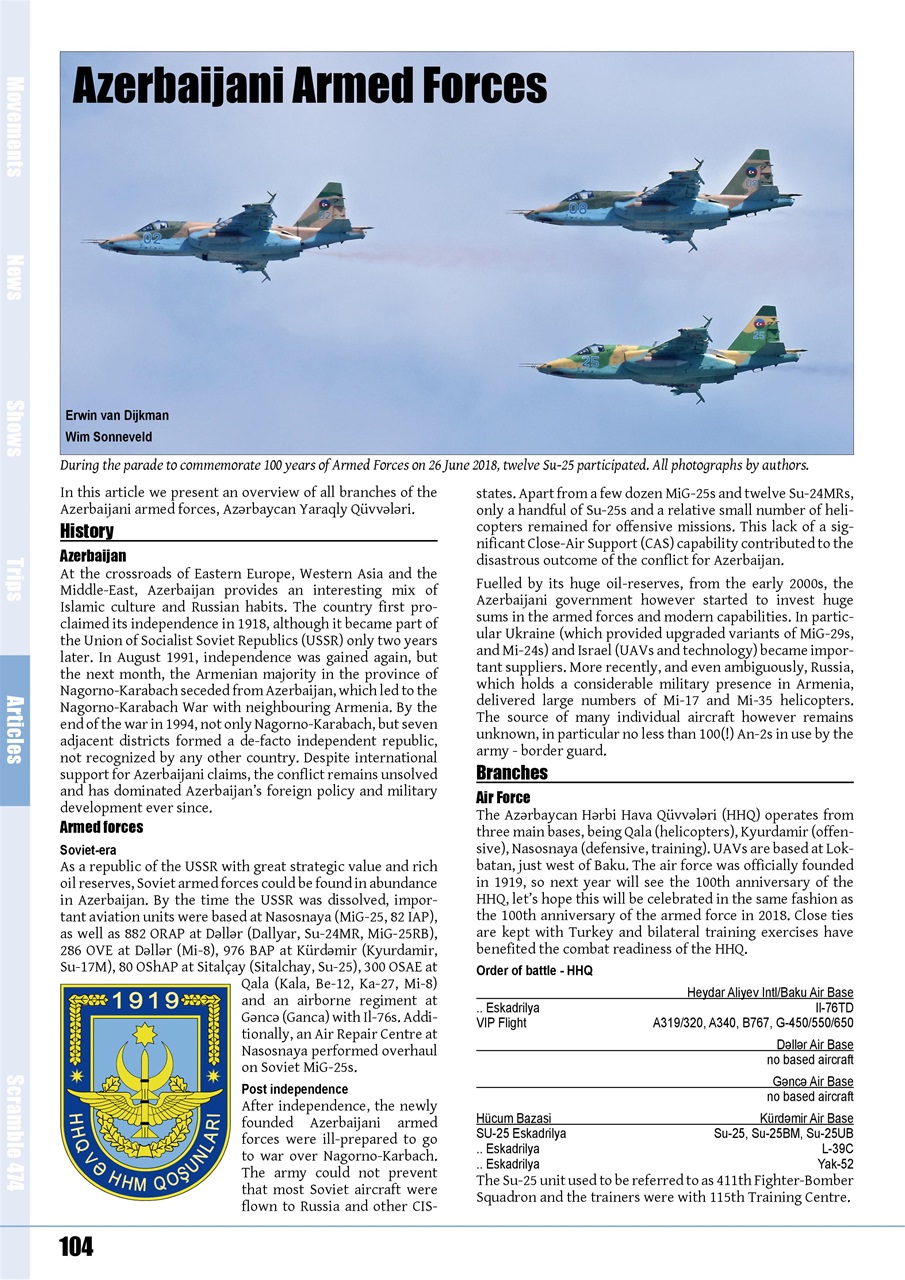 Scramble Magazine Preview Pages