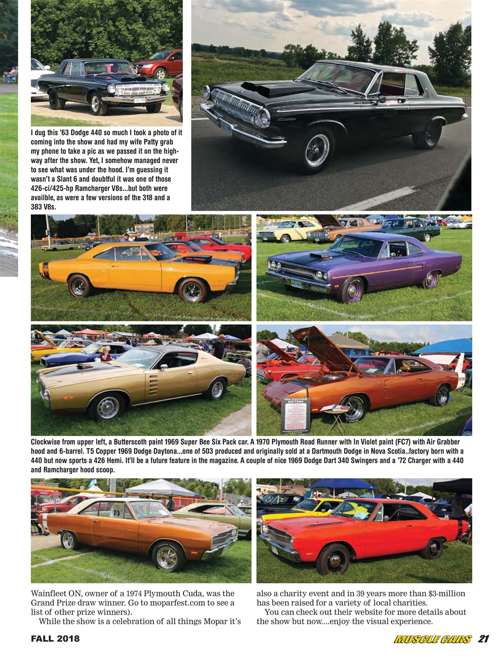Muscle Cars Preview Pages