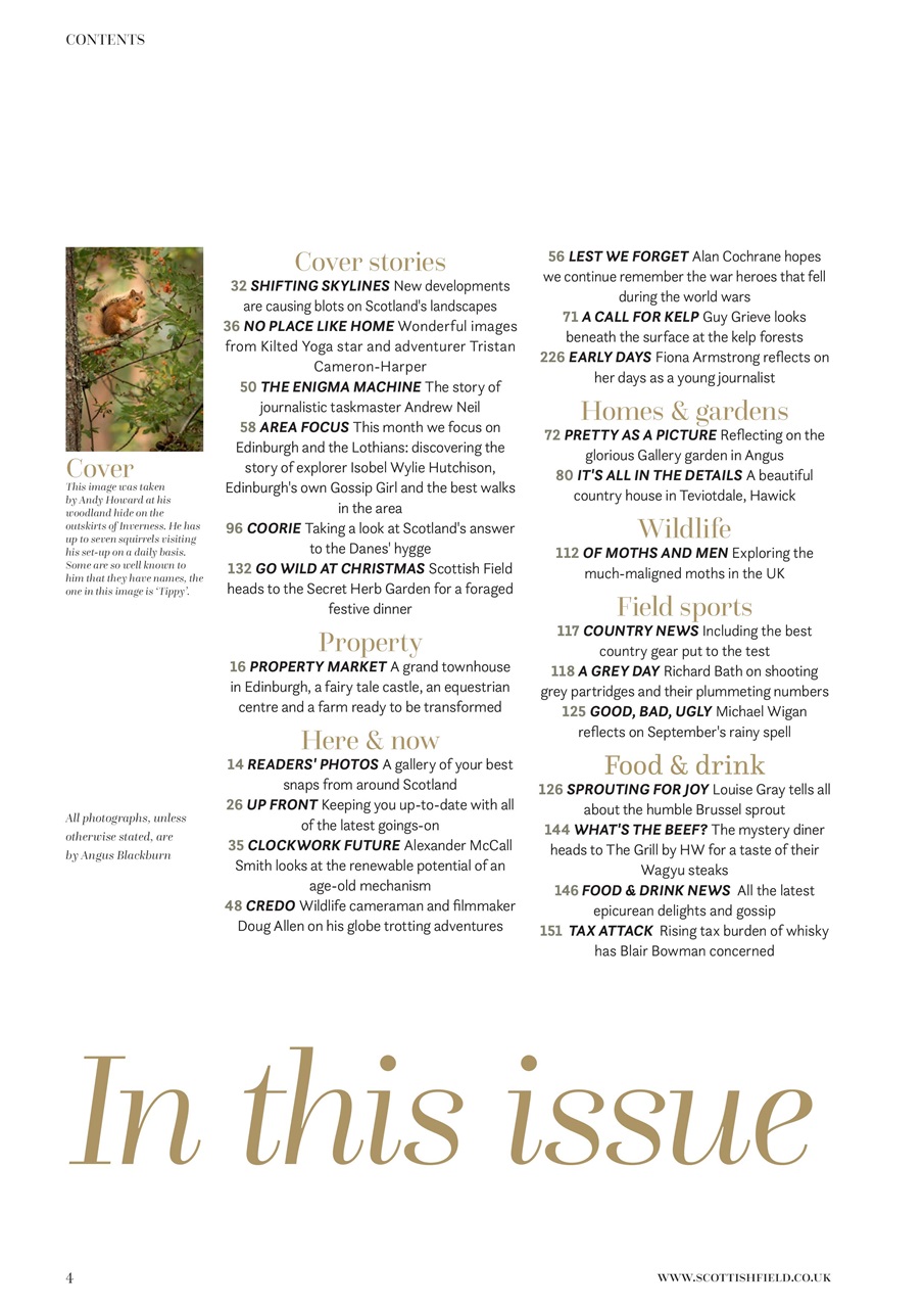 Scottish Field Preview Pages