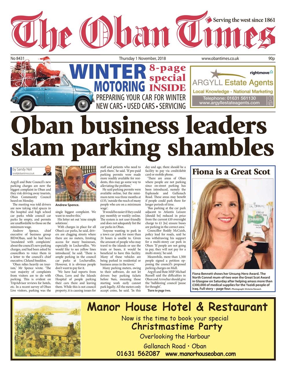 The Oban Times & Lochaber Times Preview Pages