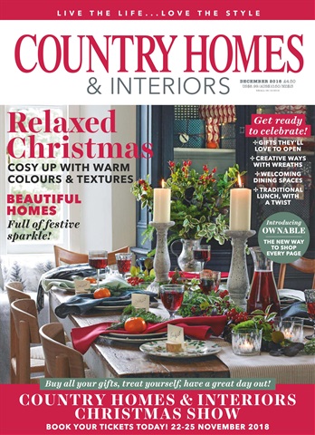 Country Homes & Interiors issue December 2018