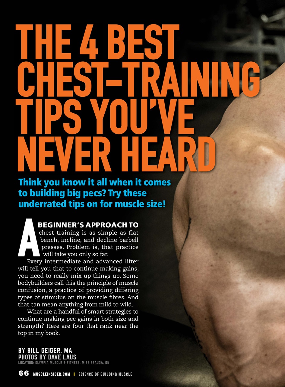 Muscle Insider Magazine Preview Pages