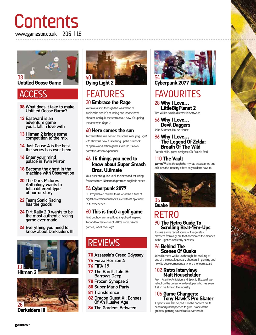 games (TM) Preview Pages