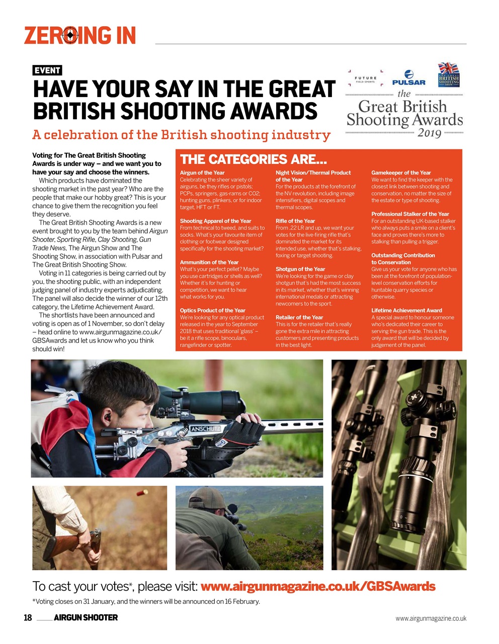 Airgun Shooter Preview Pages