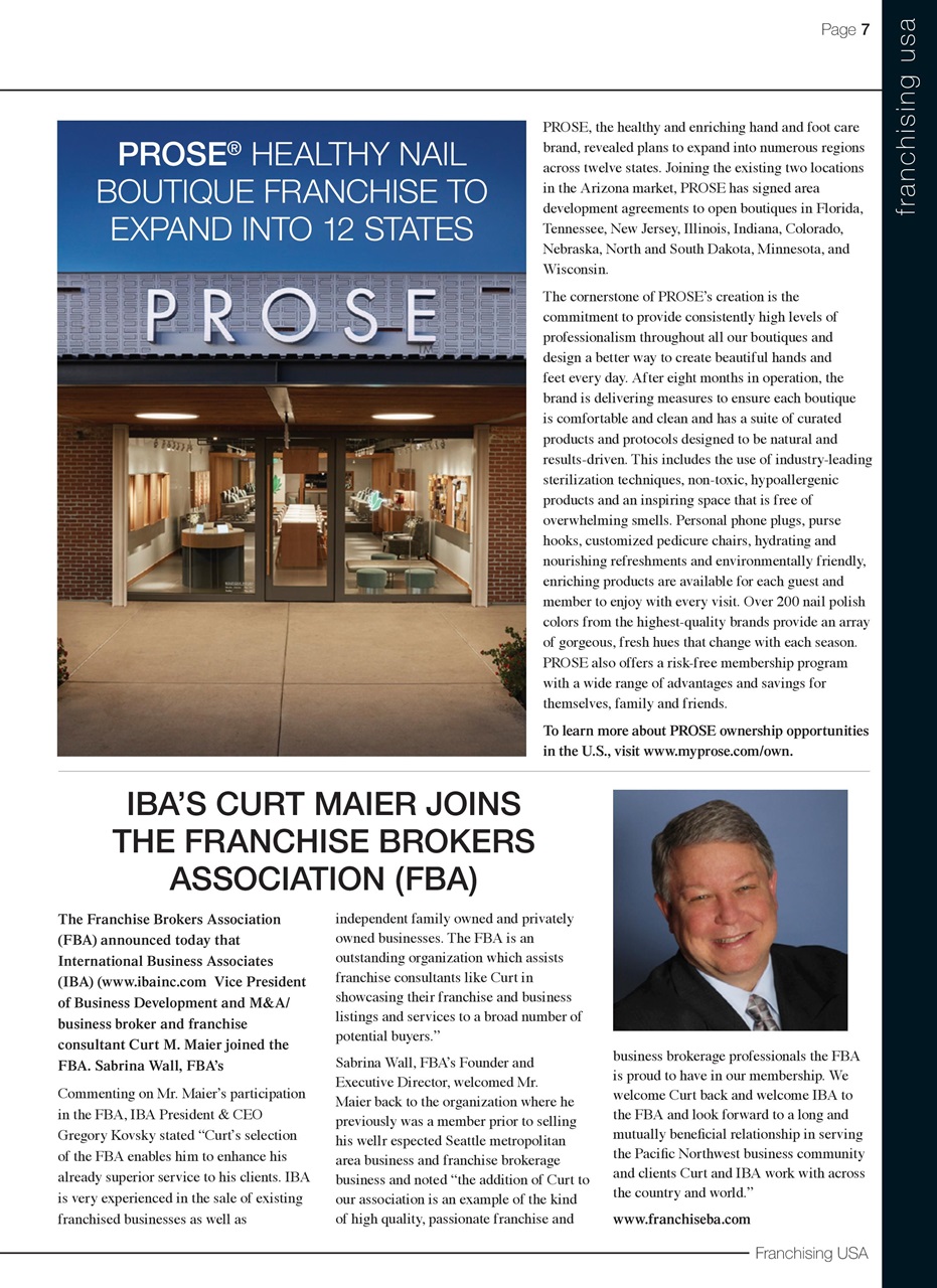 Franchising USA Preview Pages