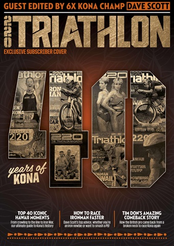 220 Triathlon Magazine issue December 2018