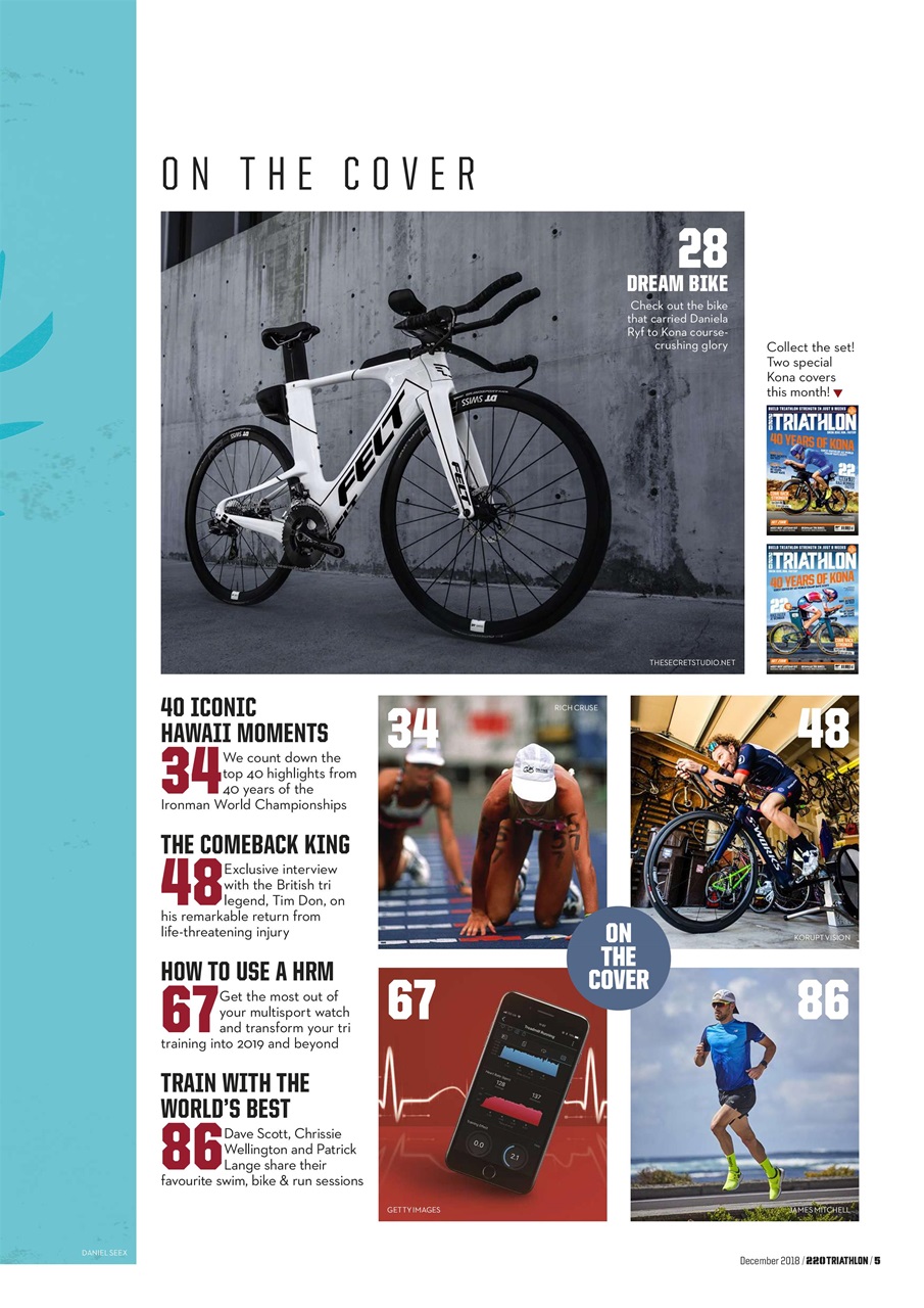 220 Triathlon Magazine Preview Pages