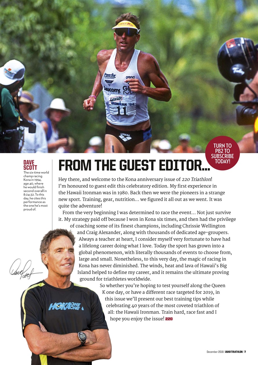 220 Triathlon Magazine Preview Pages