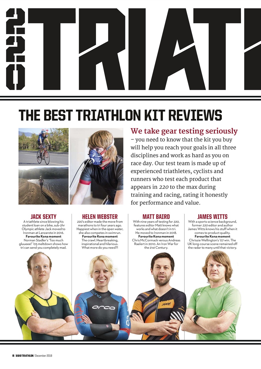 220 Triathlon Magazine Preview Pages