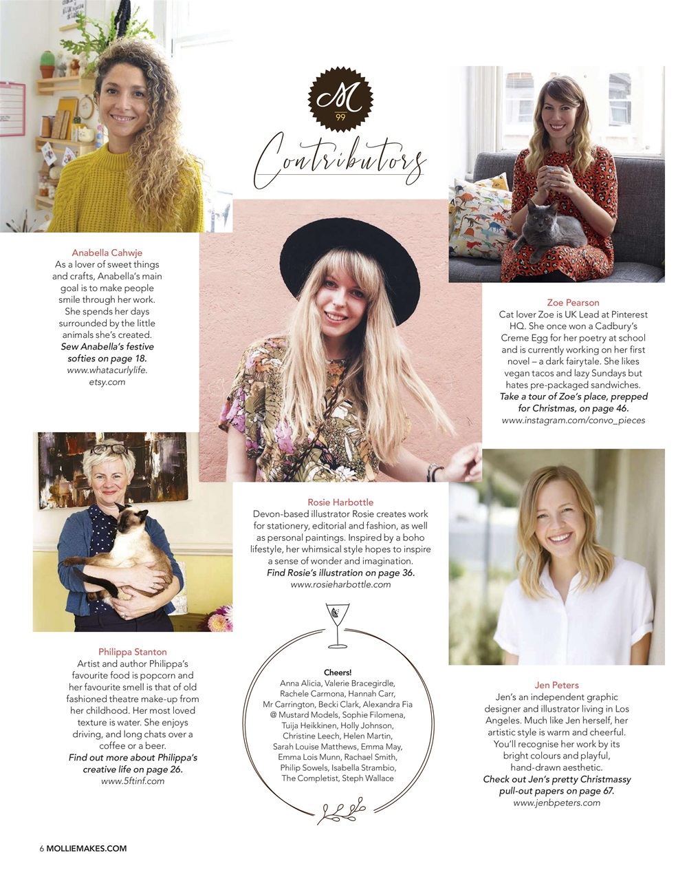 Mollie magazine Preview Pages