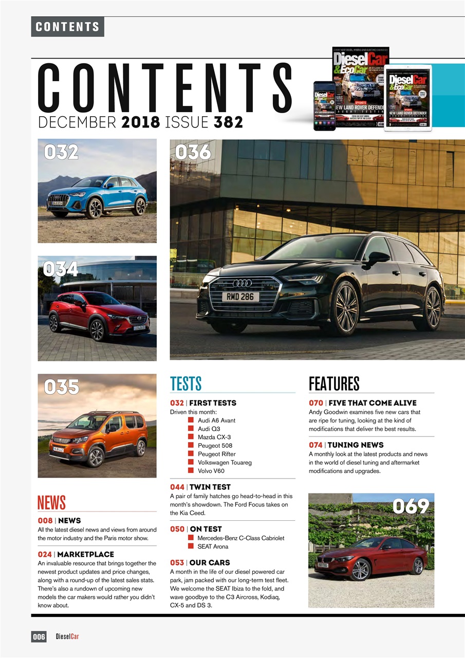 Diesel&EcoCar Magazine Preview Pages