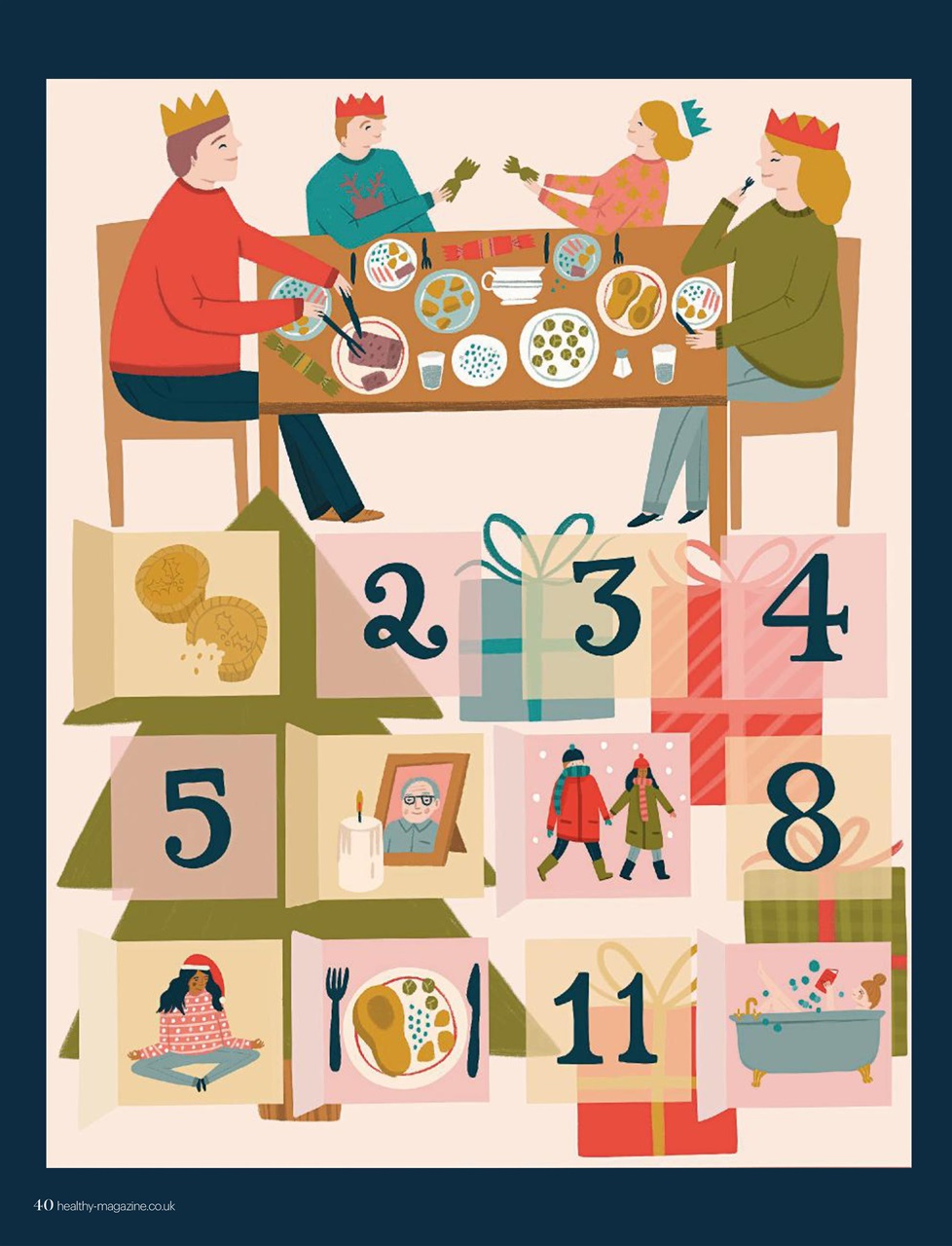 Healthy Magazine Preview Pages