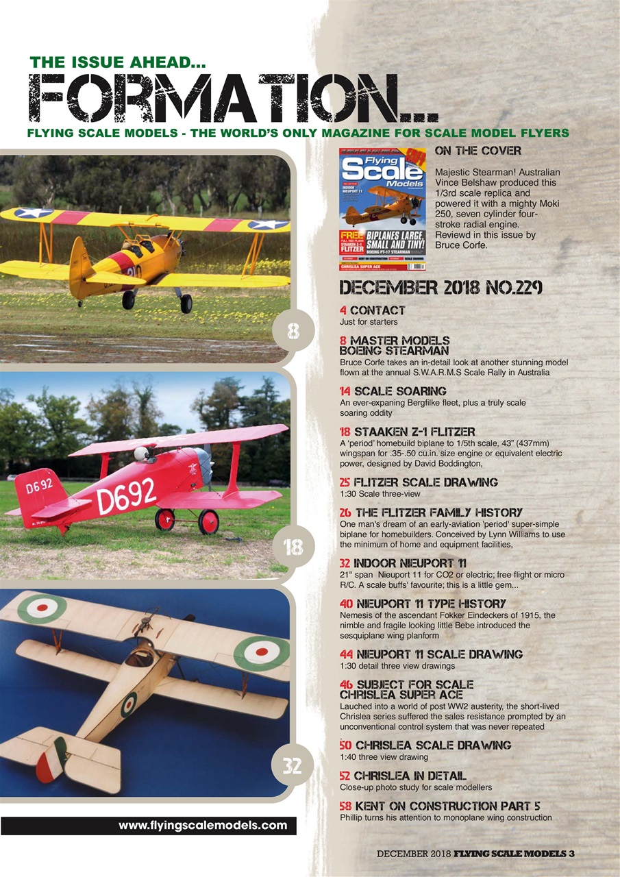 Flying Scale Models Preview Pages