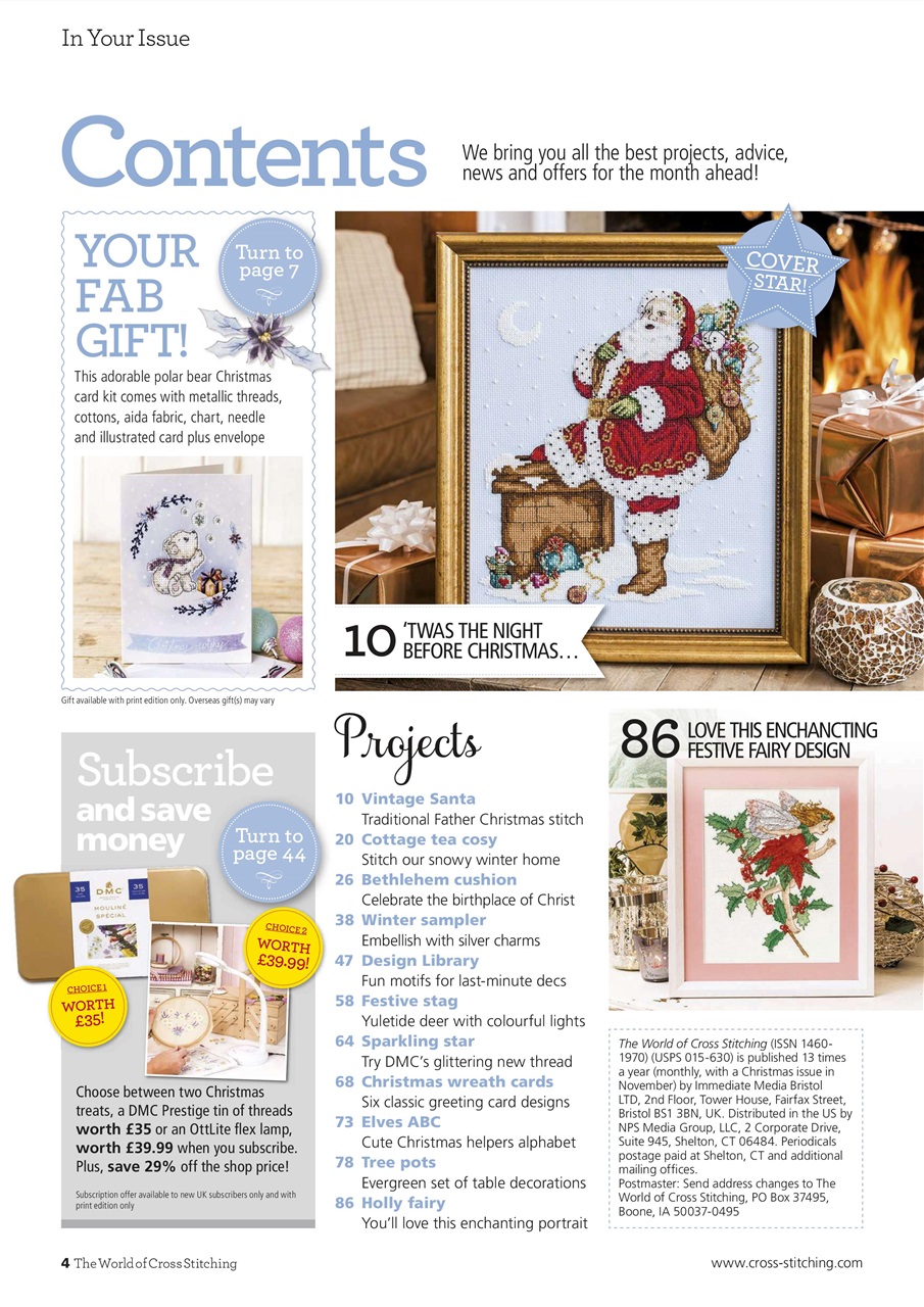 The World of Cross Stitching Preview Pages