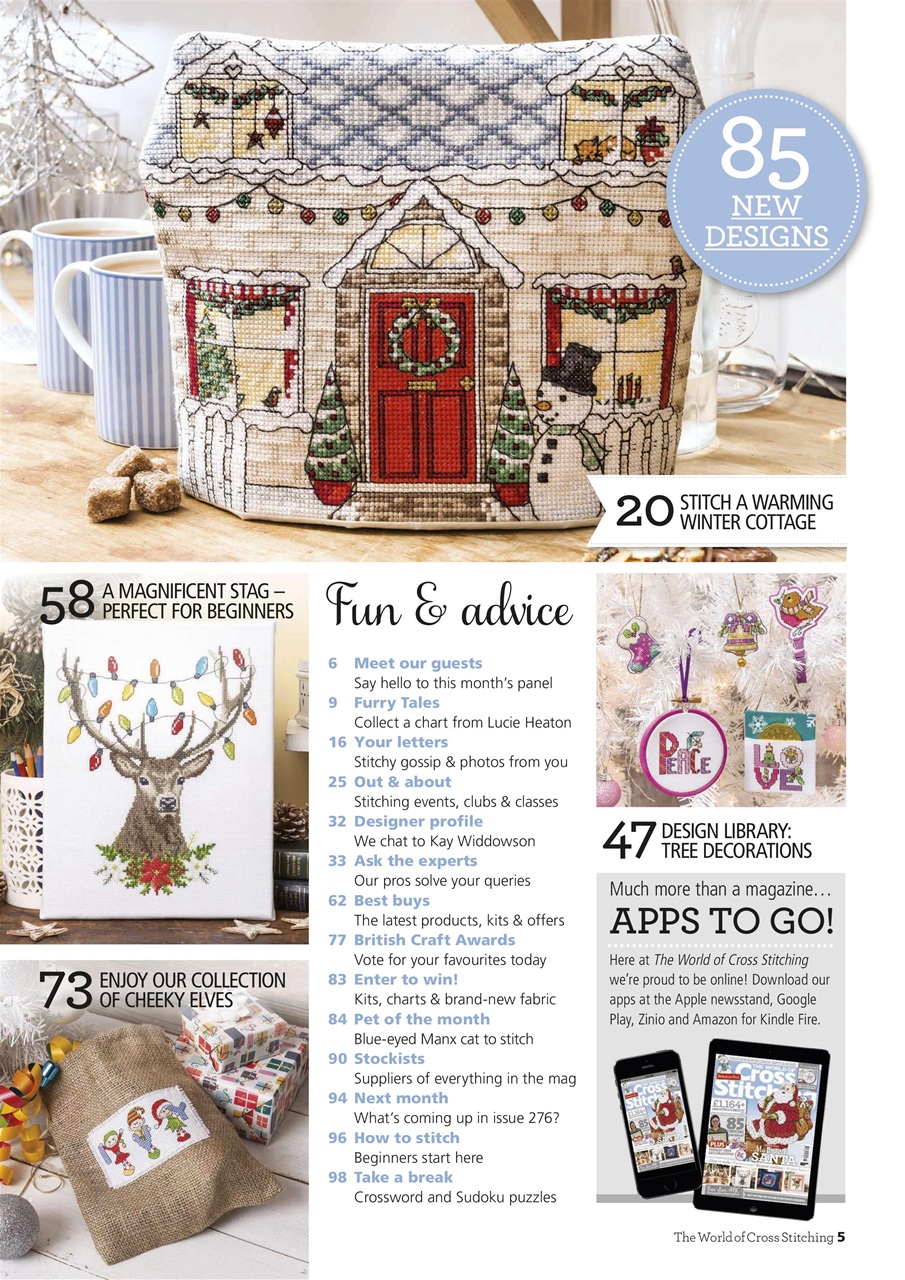 The World of Cross Stitching Preview Pages