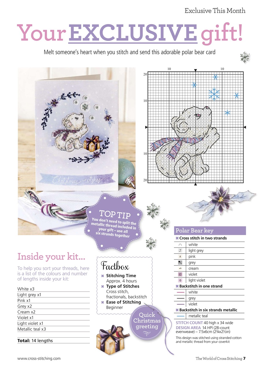 The World of Cross Stitching Preview Pages