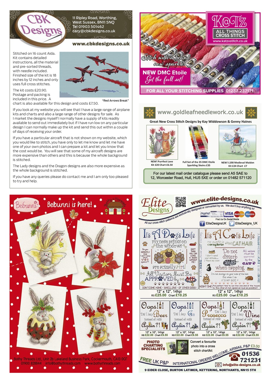 The World of Cross Stitching Preview Pages