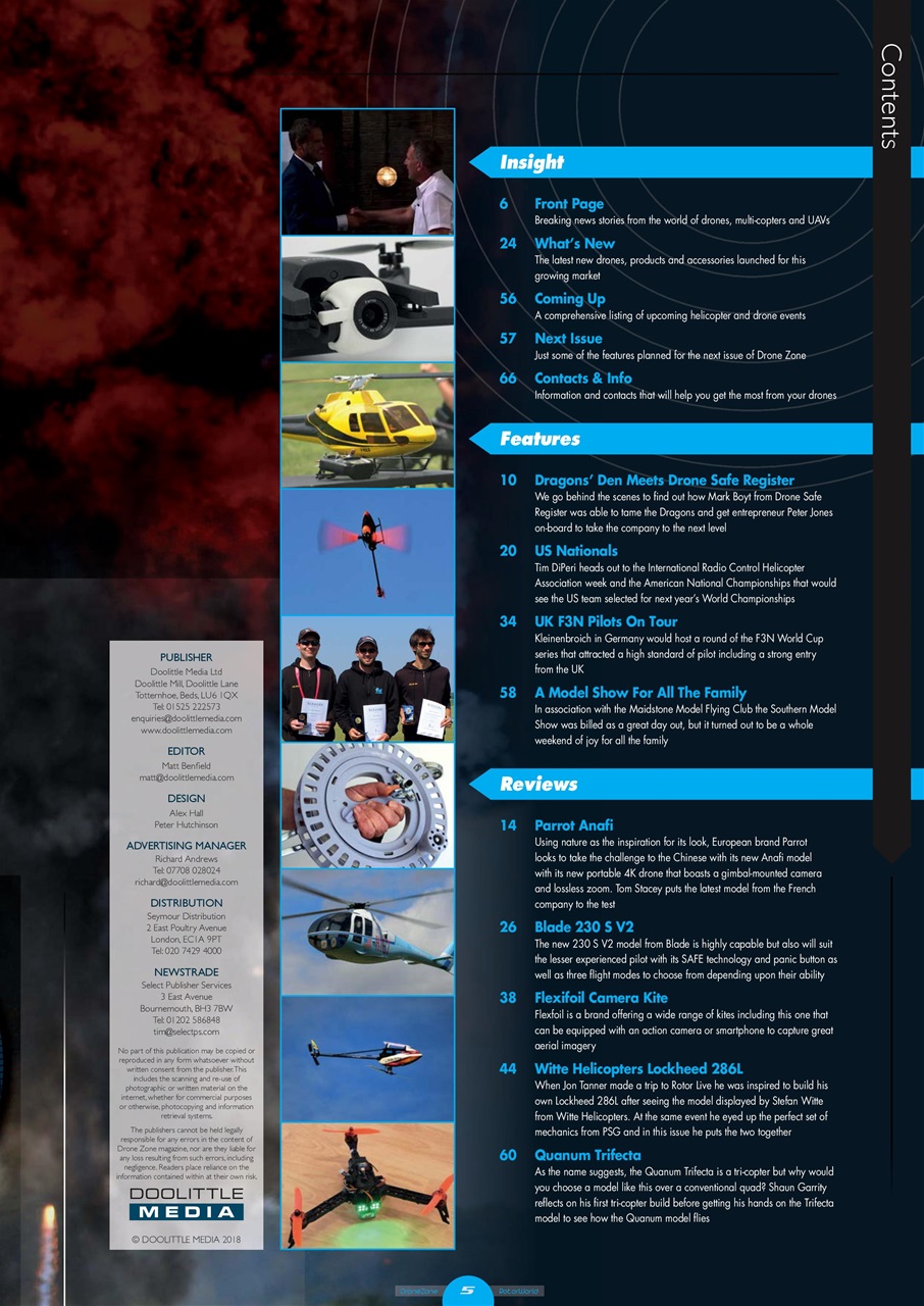 Radio Control DroneZone Preview Pages