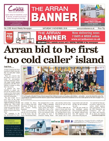 Arran Banner issue 03 November 2018