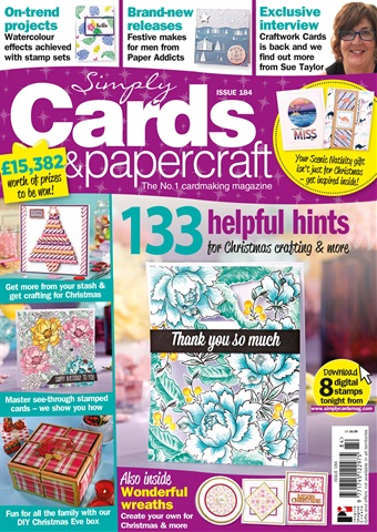 Simply Cards & Papercraft issue Issue 184