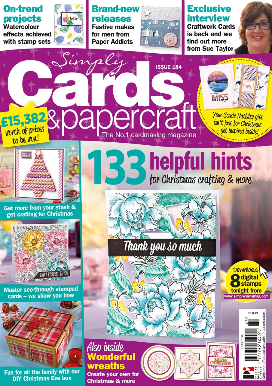 Simply Cards & Papercraft Preview Pages