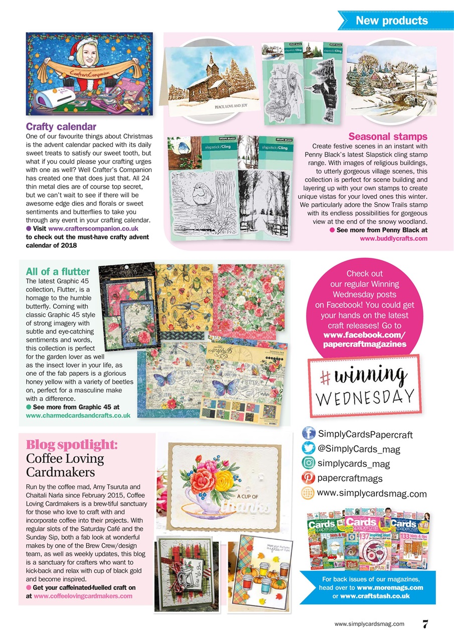Simply Cards & Papercraft Preview Pages