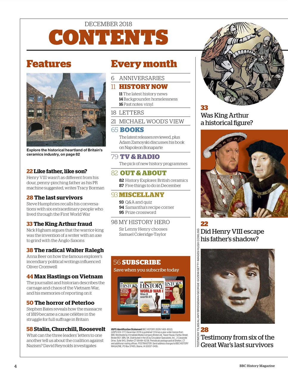 History Extra Magazine Preview Pages