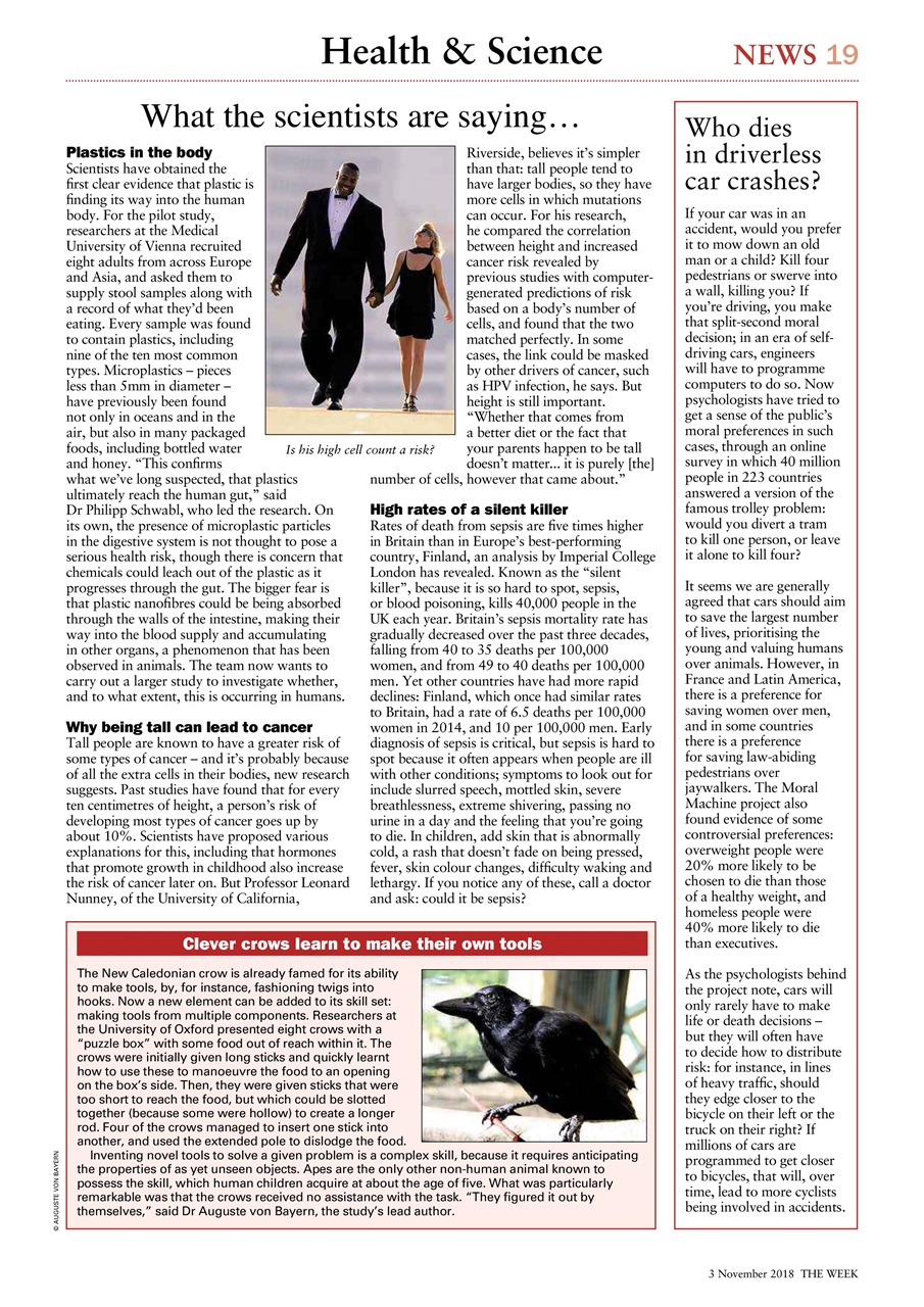 The Week Preview Pages