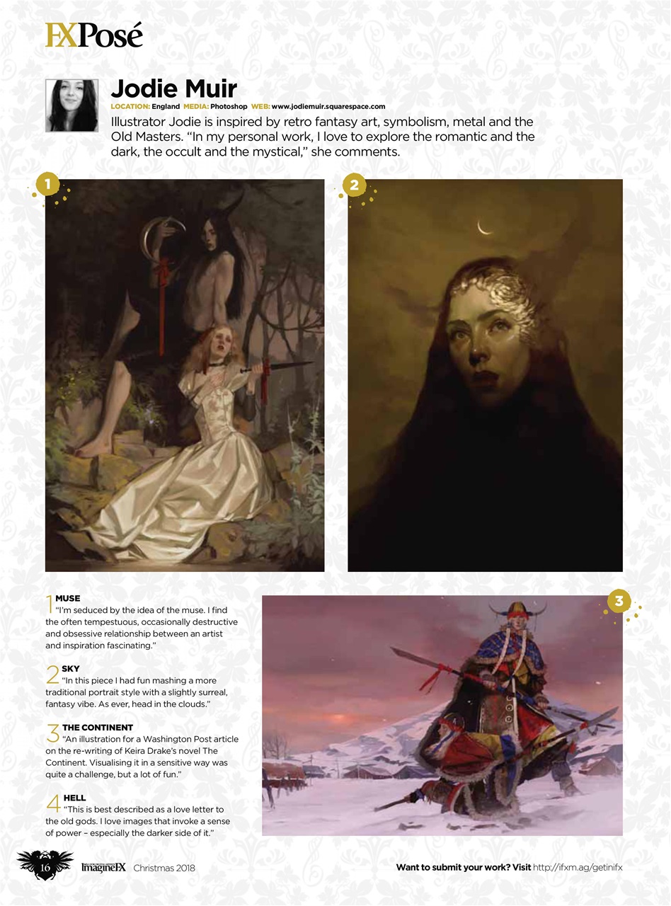 ImagineFX Preview Pages