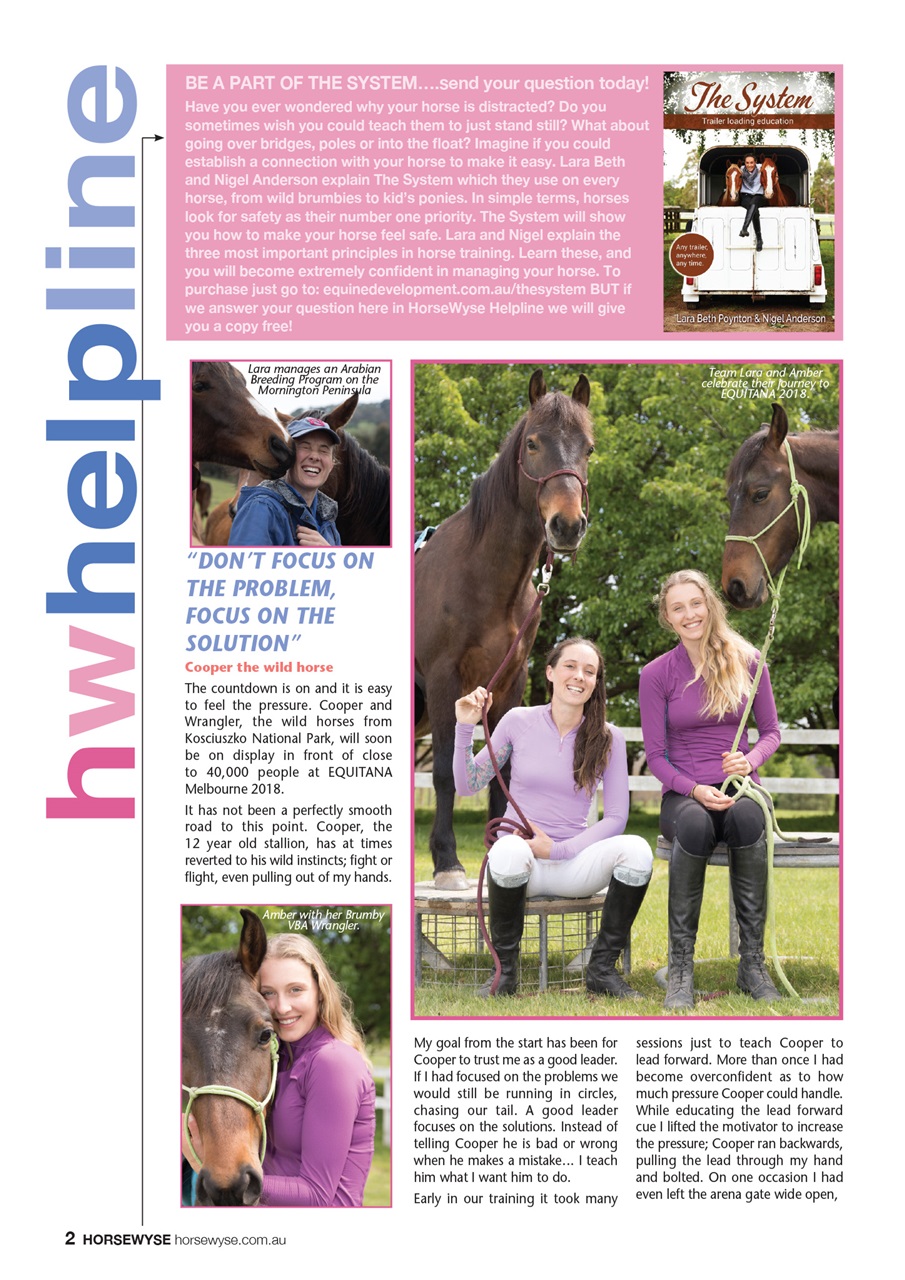 HorseWyse Magazine Preview Pages