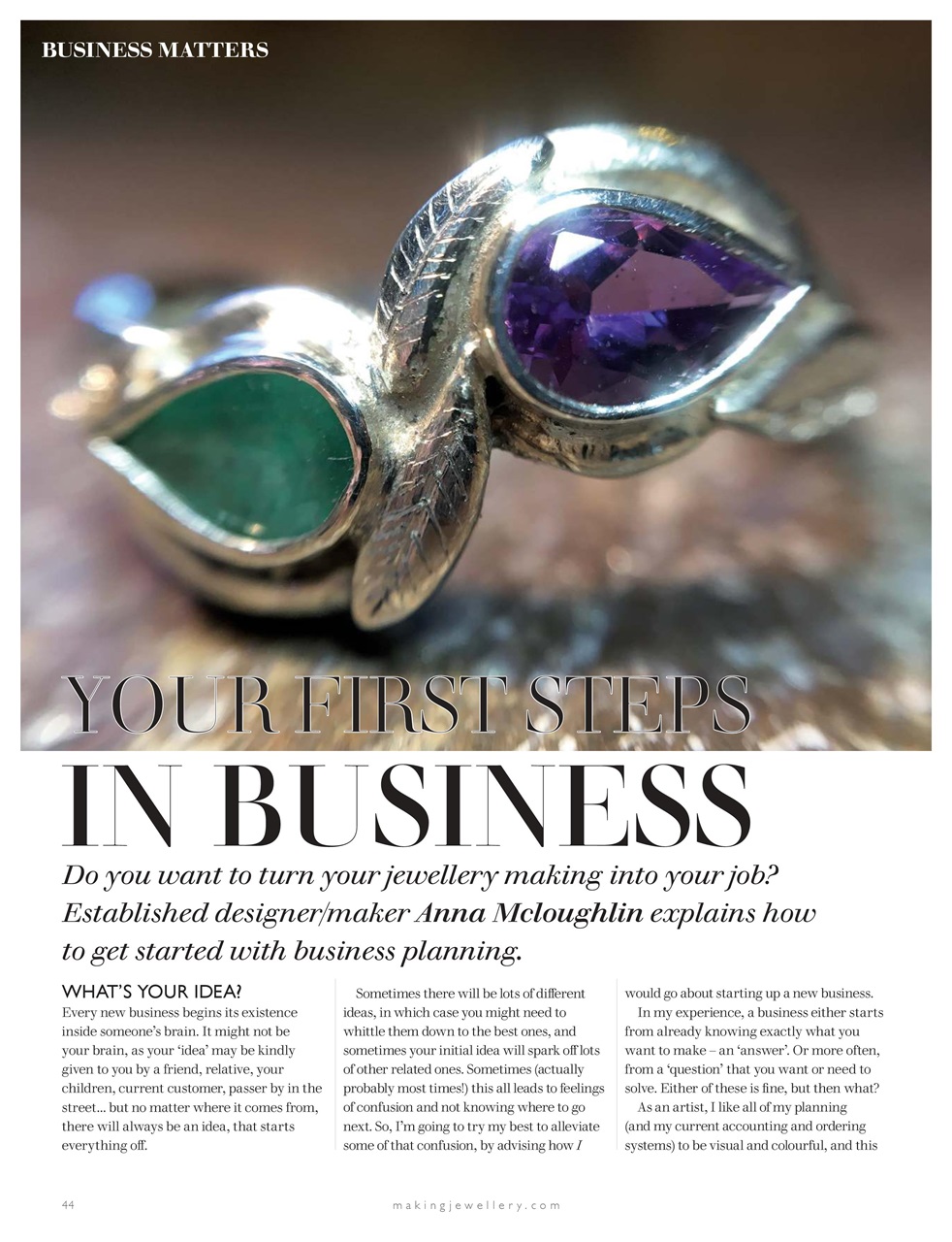 Making Jewellery Preview Pages