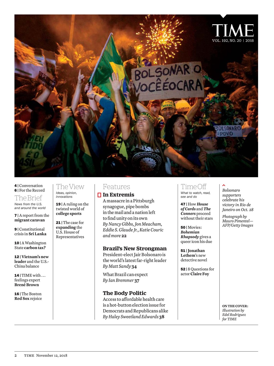 TIME Magazine Europe Preview Pages