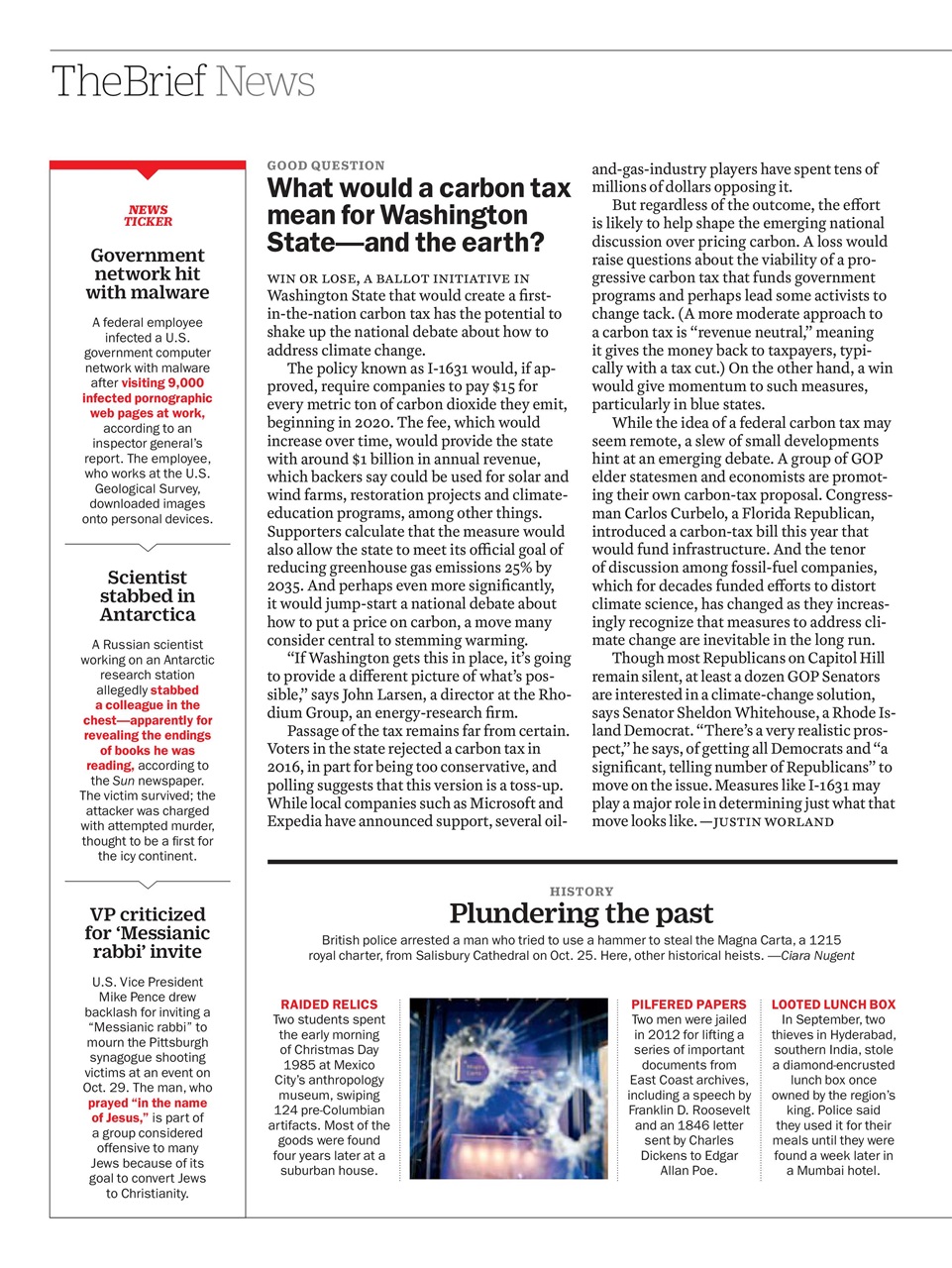 TIME Magazine Europe Preview Pages