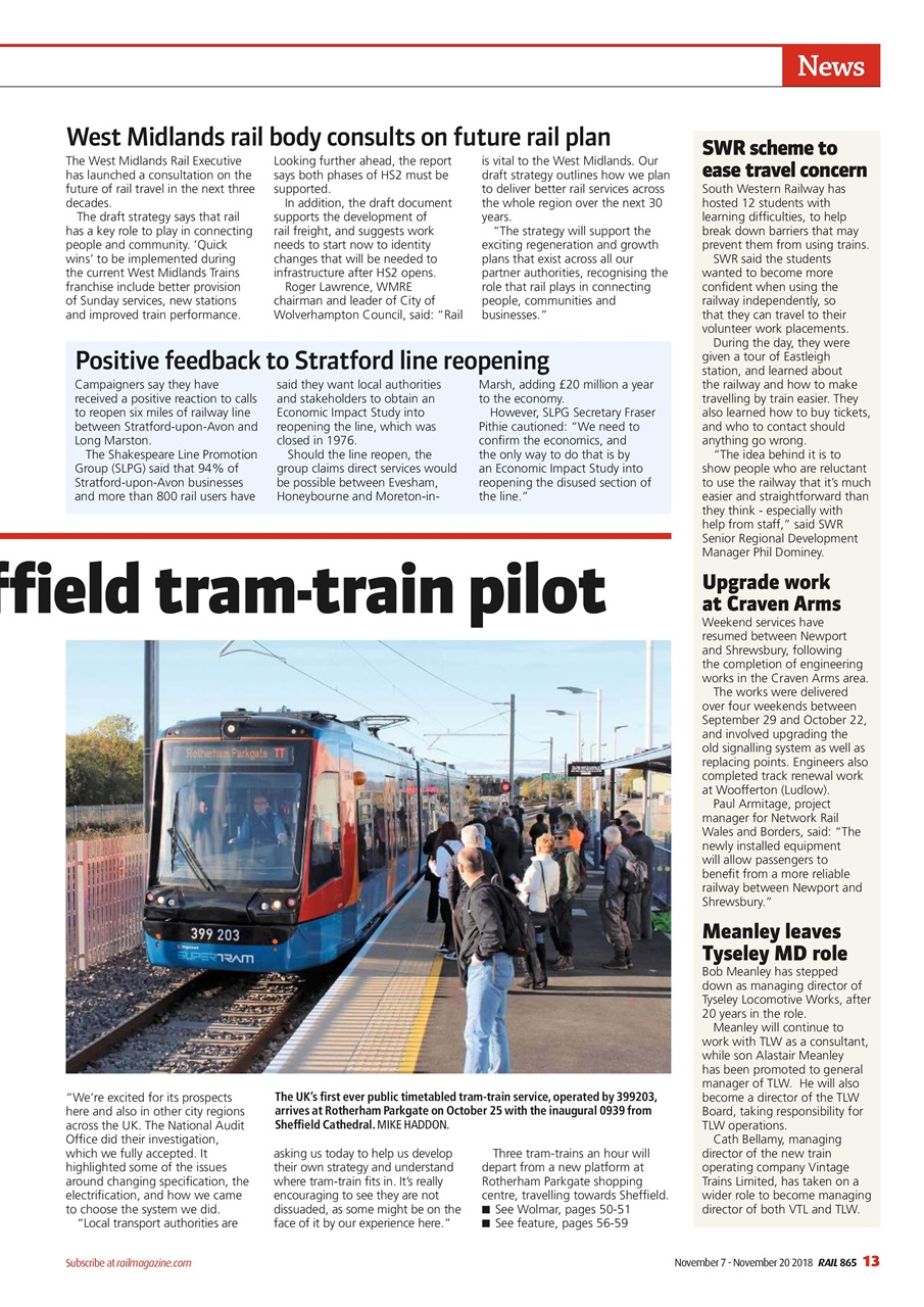Rail Preview Pages