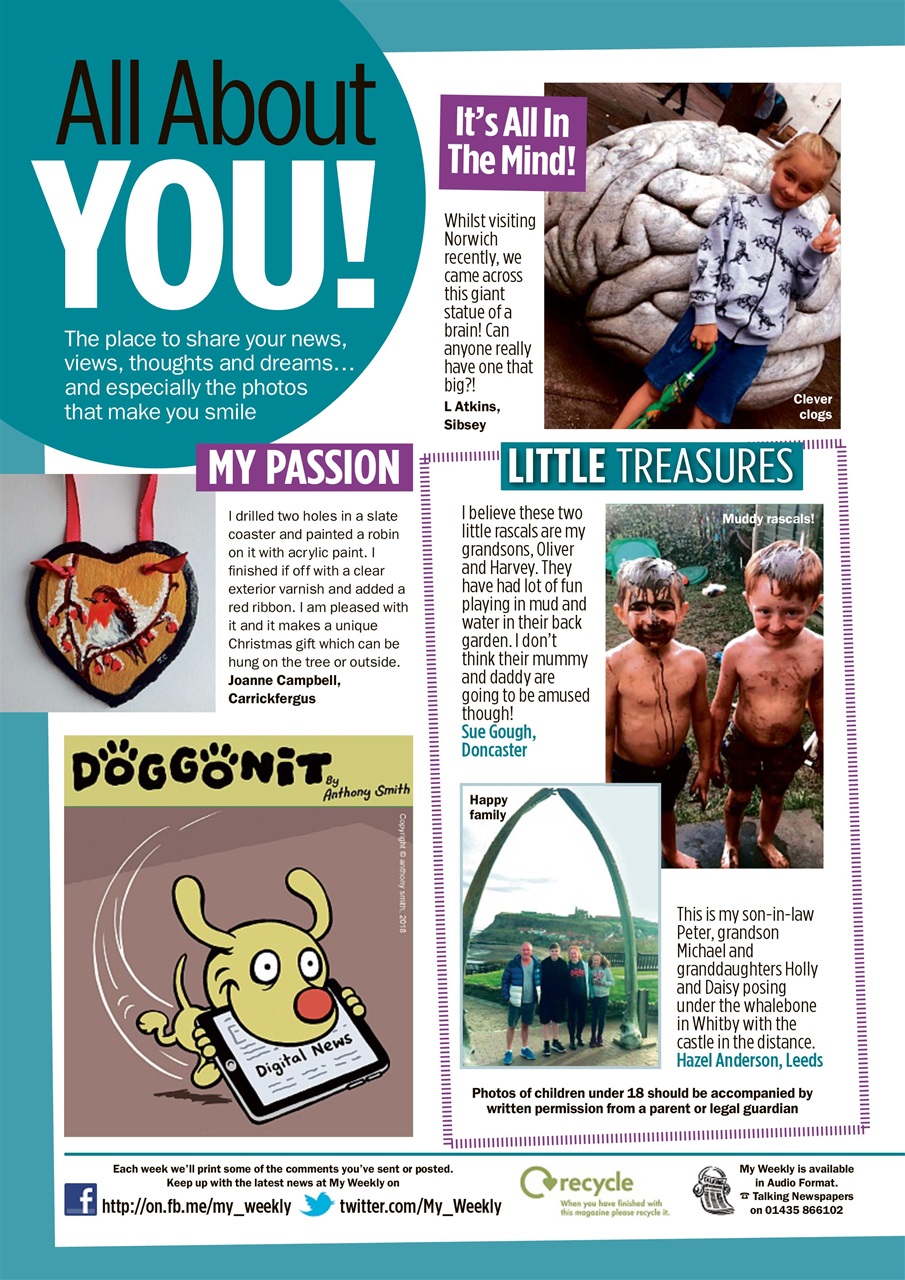 My Weekly Preview Pages