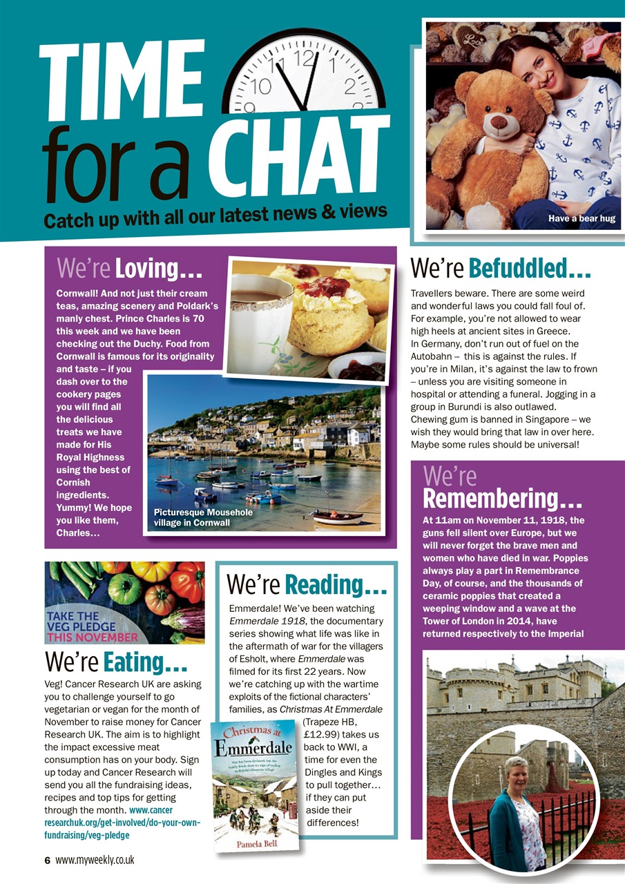 My Weekly Preview Pages