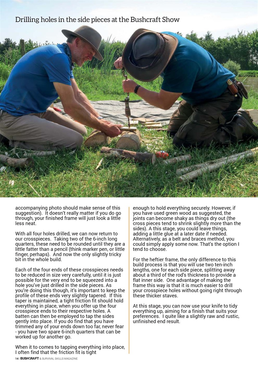 Bushcraft & Survival Skills Magazine Preview Pages
