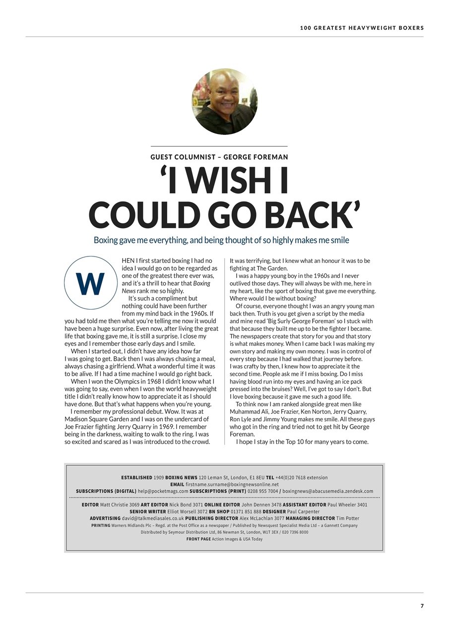 Boxing News Preview Pages