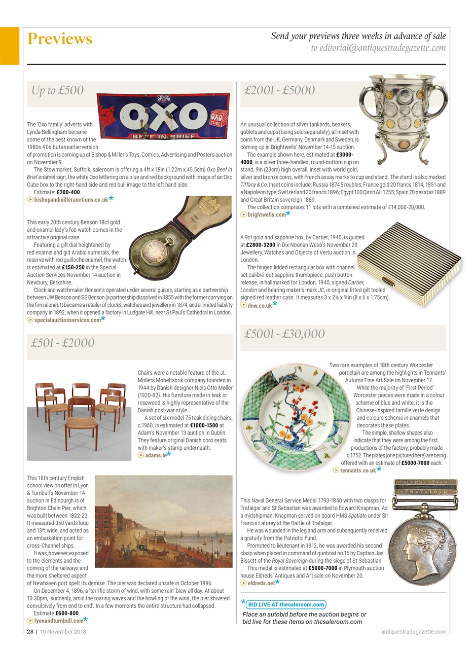 Antiques Trade Gazette Preview Pages