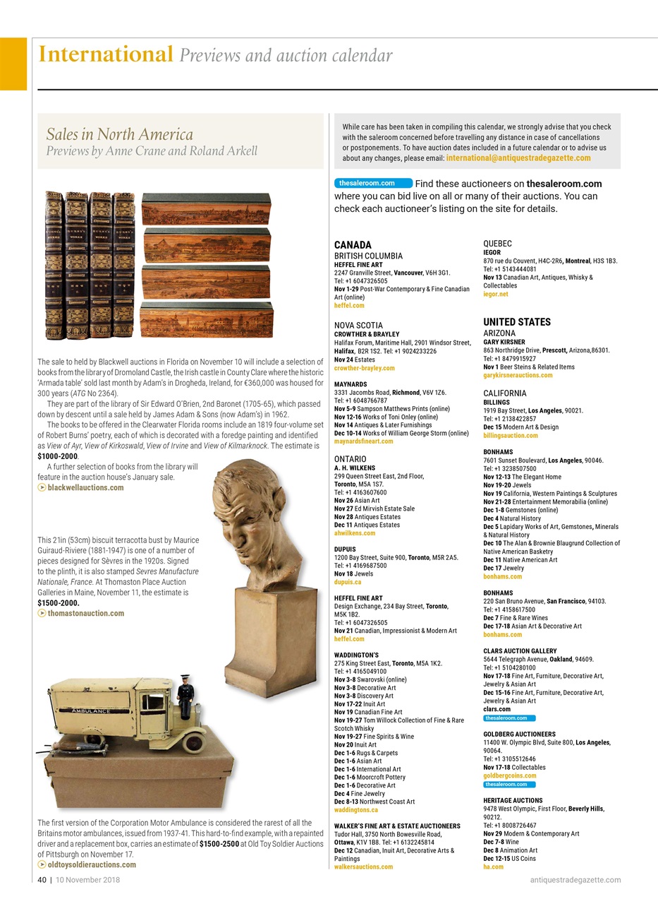 Antiques Trade Gazette Preview Pages