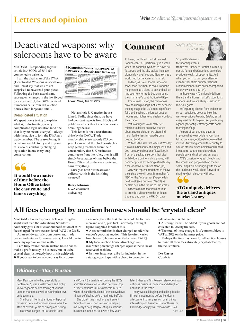 Antiques Trade Gazette Preview Pages