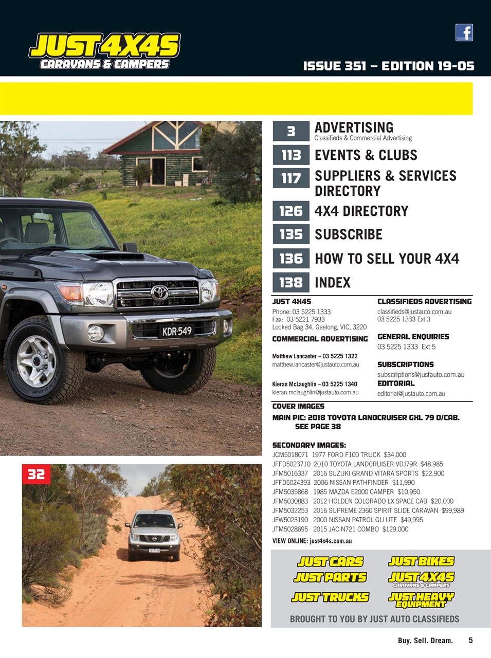 JUST 4X4S Preview Pages