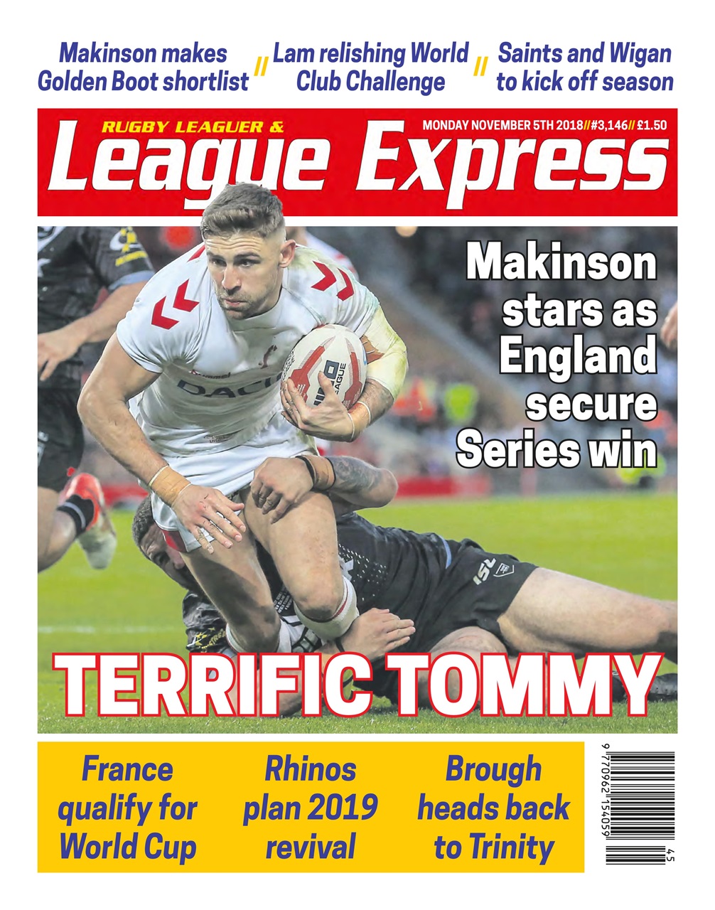 League Express Preview Pages