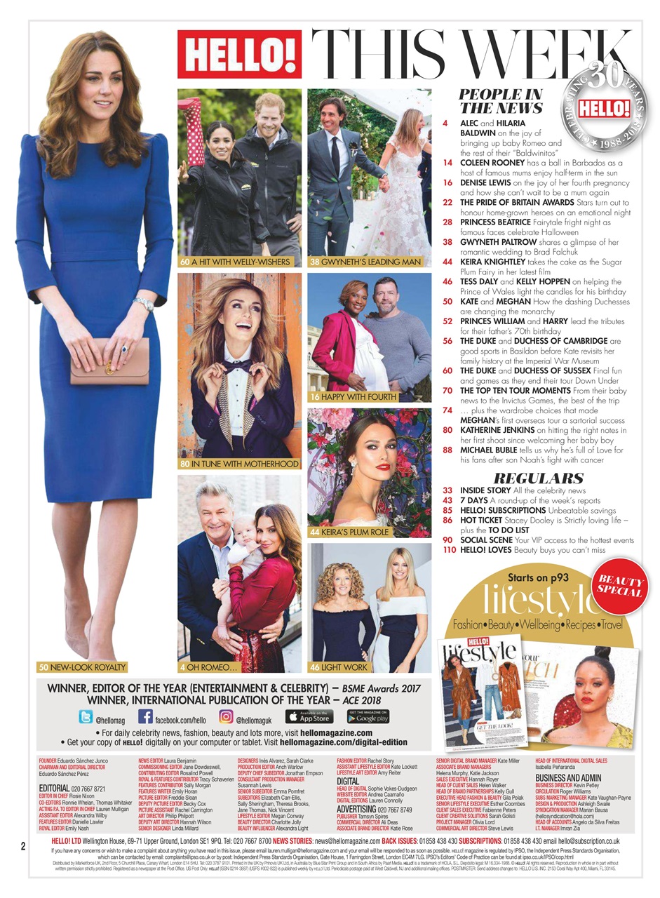 Hello! Magazine Preview Pages