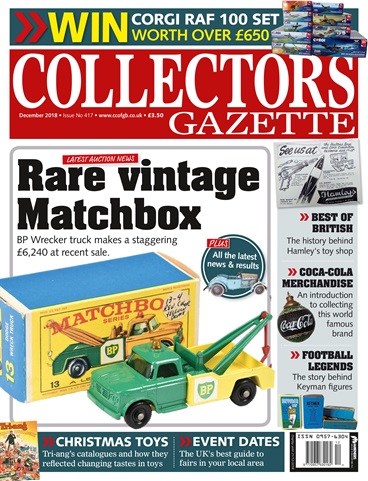 Collectors Gazette issue December 2018