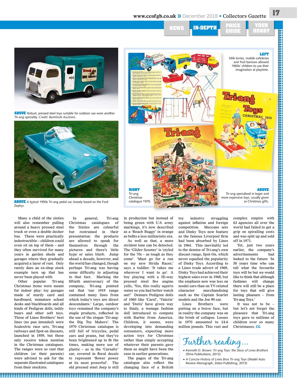 Collectors Gazette Preview Pages